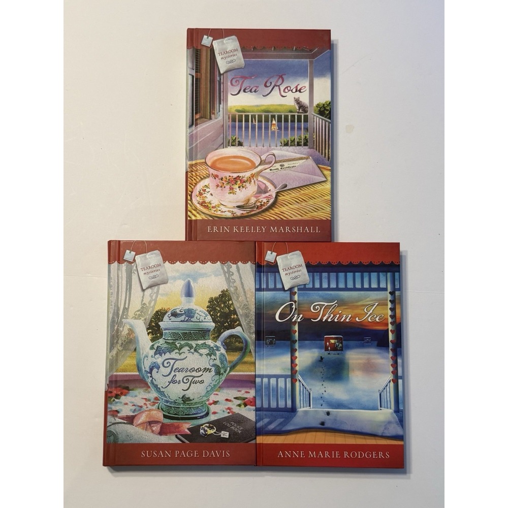 Guideposts Tea Room Mysteries Lot Of 3‎ Hardcover Books